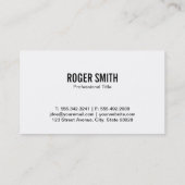 Carte De Visite Canine | Formation des chiens (Dos)