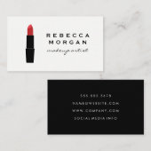 Carte De Visite Canne à lèvres (Devant / Derrière)