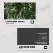 Carte De Visite Canopée des bois (Devant / Derrière)