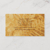 Carte De Visite canvas ferns ~ bc (Dos)