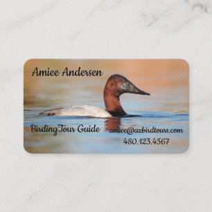 Carte De Visite Canvasback canard