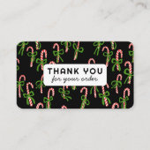 Carte De Visite Canycanes Client Commande Merci QR Code Social (Devant)