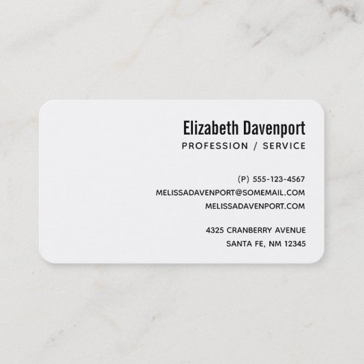 Carte De Visite Caoutchouc jaune recouvert de bleu (Dos)