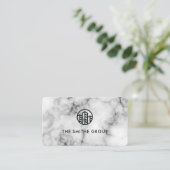 Carte De Visite Capital-risque | Entreprise | Marbre (Debout devant)