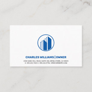 Carte De Visite Capital-risque   Logo de l'entreprise