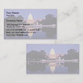 Carte De Visite Capitol des Etats-Unis (Devant / Derrière)