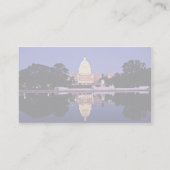 Carte De Visite Capitol des Etats-Unis (Dos)