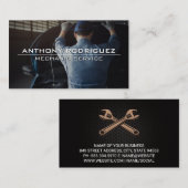 Carte De Visite Capot de voiture d'ouverture mécanique (Devant / Derrière)