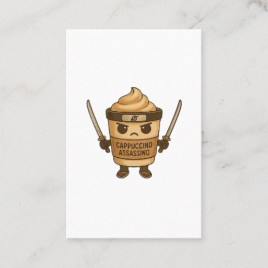 Carte De Visite Cappuccino Assassino (Devant)