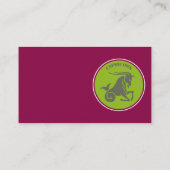 Carte de visite Capricorn (Dos)