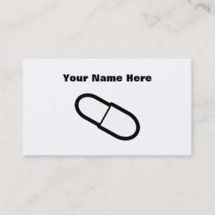Carte De Visite Capsule, votre nom ici
