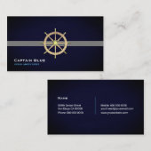 Carte De Visite Captains Wheel (Devant / Derrière)