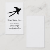 Carte De Visite Capteur à queue de ciseau (Devant / Derrière)