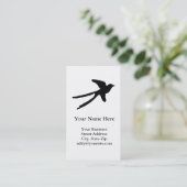 Carte De Visite Capteur à queue de ciseau (Debout devant)