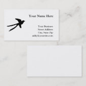 Carte De Visite Capteur à queue de ciseau (Devant / Derrière)