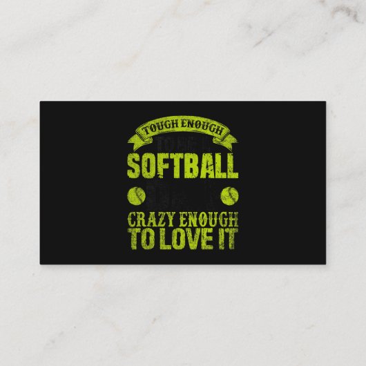 Carte De Visite Capteur de devis de softball papa Pitcher Père Spo (Dos)