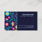 Carte De Visite Capteur d'écran coloré mexicain (Dos)