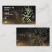 Carte de visite captif étranger (Devant / Derrière)