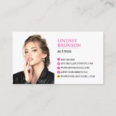 Carte De Visite Capture d'écran de la signature minimal moderne de (Dos)