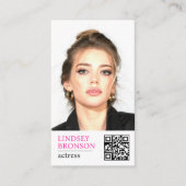 Carte De Visite Capture d'écran de la signature minimal moderne de (Devant)