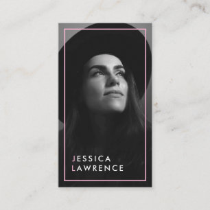 Carte De Visite Capture d'écran des acteurs photo modèles de photo