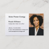 Carte De Visite Capture d'écran professionnelle - Arrière - plan P (Devant)