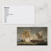 Carte De Visite Capture du forte de La, le 28 février 1799, gravé (Devant / Derrière)