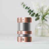 Carte De Visite Capture oeil boîte de cuivre Optique de verre avec (Debout devant)