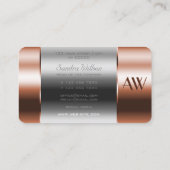 Carte De Visite Capture oeil boîte de cuivre Optique de verre avec (Dos)