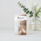 Carte De Visite Capturez votre journée spéciale, Photographie prof (Debout devant)