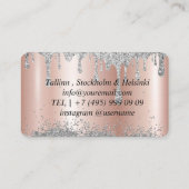 Carte De Visite Capturez votre journée spéciale, Photographie prof (Dos)