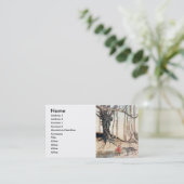 Carte De Visite Capuchon rouge (Debout devant)