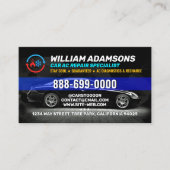 Carte De Visite Car AC Repair (Devant)