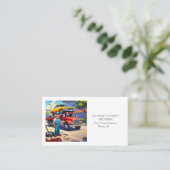 CARTE DE VISITE " CAR MECHANIC " (Debout devant)