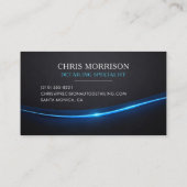 Carte De Visite Car Wash & Auto Detailing Professional (Dos)