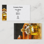 Carte De Visite Carafe d'huile (Devant / Derrière)