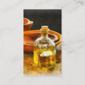 Carte De Visite Carafe d'huile (Dos)