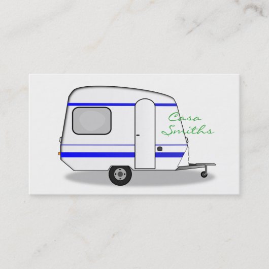 Carte De Visite Caravane gitane Thunder_Cove de remorque minuscule (Devant)