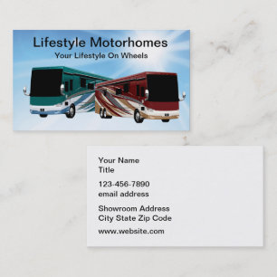 Carte De Visite Caravanes et camping-cars