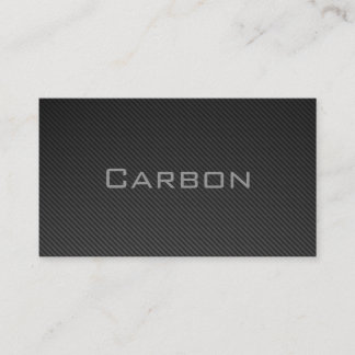 Carte De Visite Carbon Business Card