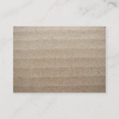 Carte De Visite Cardboard (Dos)