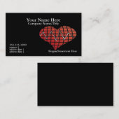 Carte de visite cardiaque (Devant / Derrière)