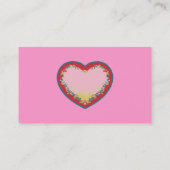 Carte de visite cardiaque (Dos)