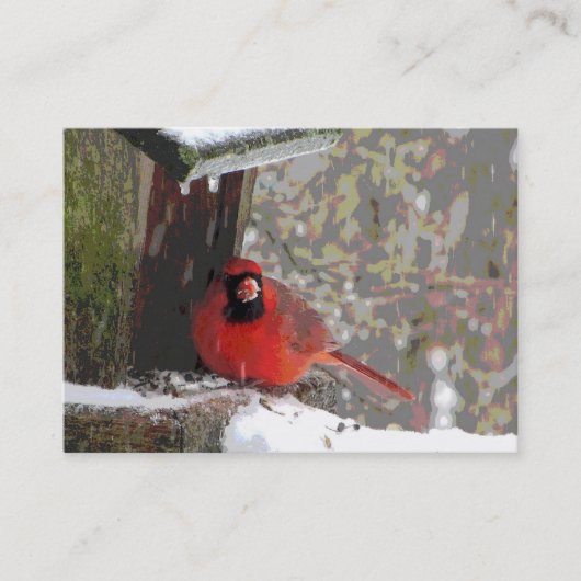 Carte De Visite Cardinal à l'ATC de la source (Devant)
