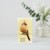 Carte De Visite Cardinal chanteuse (Debout devant)