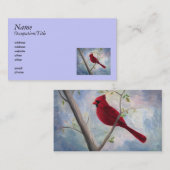 Carte de visite cardinal d'Avery (Devant / Derrière)