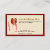 Carte de visite cardiologue (Devant)