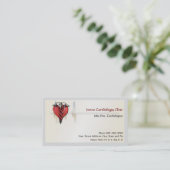 Carte de visite cardiologue (Debout devant)