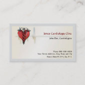 Carte de visite cardiologue (Devant)