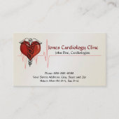 Carte de visite cardiologue (Devant)